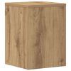 vidaXL Soportes de plantas 2 uds madera roble artisian 25x25x35 cm