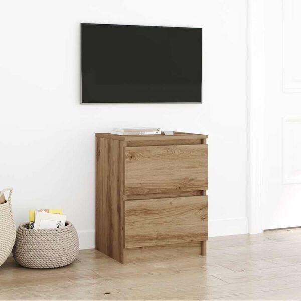 vidaXL Mueble de TV Artisan Roble 40x35x54 cm Madera de ingenier&iacute;a