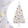 vidaXL &Aacute;rbol de Navidad artificial 90 x 90 x 180 cm PVC y Metal