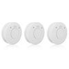 Smartwares Set de 3 detectores de humo blanco 10x10x3,3 cm