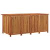 vidaXL Caja de almacenaje de jard&iacute;n madera maciza acacia 175x80x75 cm
