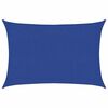 vidaXL Toldo de vela HDPE azul 160 g/m&sup2; 2x3 m