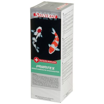 Tratamiento para peces Sanikoi Paratex contra parásitos 500 ml