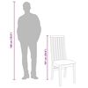 vidaXL Sillas de comedor con cojines 2uds madera maciza blanco caucho