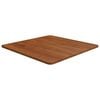 vidaXL Tablero de mesa cuadrada madera roble marr&oacute;n oscuro 60x60x1,5cm