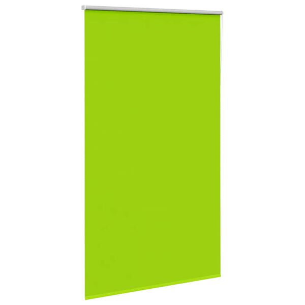 vidaXL Estor Enrollable Opaco hojas verde 130x230cm Tela Ancho 126,6cm