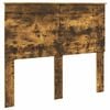 vidaXL Cabecero Roble Ahumado 100 cm Madera de ingenier&iacute;a