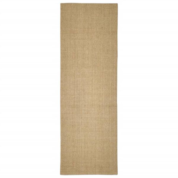 vidaXL Alfombra de sisal para rascador 66x200 cm