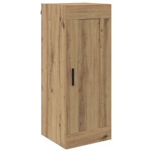vidaXL Armario de pared Roble artisan 34,5 x 34 x 90 cm