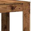 vidaXL Mesa de comedor madera ingenier&iacute;a envejecida 140x74,5x76 cm