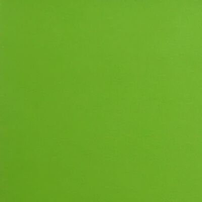 vidaXL Taburete de cocina de cuero sintético color verde y blanco