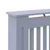vidaXL Cubierta para radiador MDF gris antracita 172x19x81,5 cm
