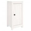 vidaXL Aparadores 2 uds madera maciza de pino blanco 39x35x80 cm