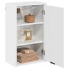 vidaXL Gabinete de Ba&ntilde;o con almacenamiento brillante 39 x 23,5 x 65 cm