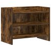 vidaXL Mueble de TV 60 x 33 x 47 cm Roble Ahumado Madera de ingenier&iacute;a