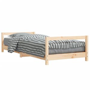 vidaXL Estructura de cama para ni&ntilde;os madera maciza de pino 80x200 cm