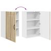 vidaXL Mueble de Cocina Kalmar Roble Sonoma 50 x 31 x 80 cm