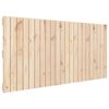 vidaXL Cabecero de cama de pared madera maciza de pino 140x3x60 cm
