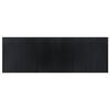 vidaXL Alfombra rectangular bamb&uacute; negro 100x300 cm