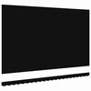 vidaXL Tela de recambio para toldo Negro 500 x 350 cm Lona