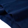 Camiseta infantil de manga larga azul marino 104