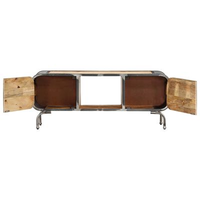 vidaXL Mueble de TV madera maciza de mango 110x30x42 cm