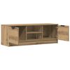vidaXL Mueble de TV madera contrachapada artisan roble 102x35x36,5 cm
