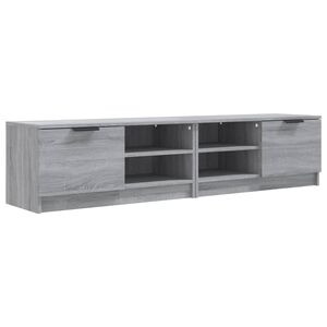 vidaXL Muebles para TV 2 uds contrachapado gris Sonoma 80x35x36,5 cm