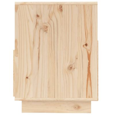 vidaXL Mueble de TV de madera maciza de pino 140x37x50 cm