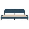 vidaXL Estructura de cama Dover terciopelo azul 200x200 cm