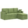 vidaXL Sof&aacute; Verde claro 178 x 134 x 80 cm Terciopelo