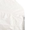 vidaXL Cenador con techo polietileno blanco 13,38x4,08x3,22 m