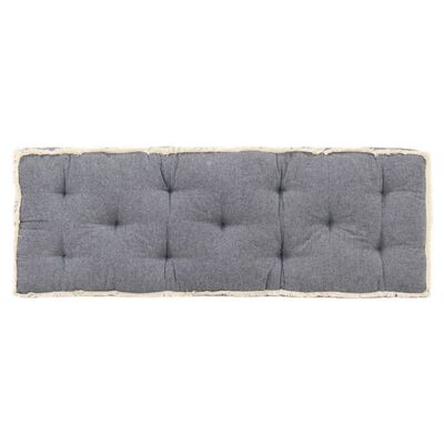 vidaXL Cojín para sofá de palets azul 120x40x7 cm