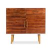 vidaXL Aparador de madera maciza de acacia 90x33,5x83 cm