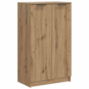 vidaXL Zapatero madera ingenier&iacute;a roble artisian 59x35x100,5 cm