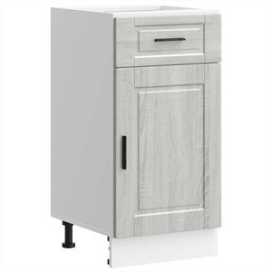 vidaXL Mueble bajo de cocina porto gris sonoma madera reconstituida