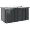 vidaXL Caja de Almacenamiento para Jardín Negro 101 x 56,5 x 50 cm