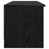 vidaXL Gabinete de TV Roble Negro 102 x 35 x 36,5 cm