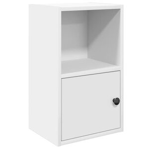 vidaXL Estanter&iacute;a de madera de ingenier&iacute;a blanca 31x24x52 cm