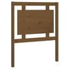 vidaXL Cabecero de cama madera maciza pino marr&oacute;n miel 80,5x4x100 cm
