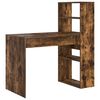 vidaXL Escritorio Roble ahumado Madera de ingenier&iacute;a 113 x 54 x 120 cm