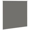 vidaXL Estor Enrollable Opaco gris 160x150 cm Tela Ancho 156,6 cm