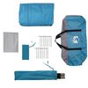 vidaXL Tienda de campaña de coche para 4 personas impermeable azul