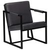 vidaXL Sill&oacute;n de cuero aut&eacute;ntico gris