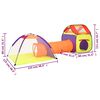 vidaXL Tienda de juego de niños con 250 bolas multicolor 338x123x111cm