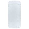vidaXL Toallas de playa 6 uds tela blanco 400 g/m² 60x135 cm