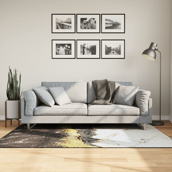 vidaXL Alfombra lavable multicolor 120x180 cm