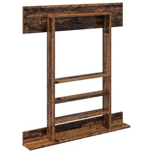 vidaXL soporte para tacos de billar Madera de ingenier&iacute;a