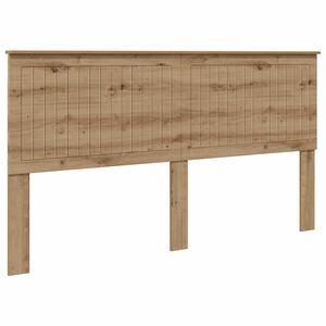vidaXL Cabecero Roble artesanal 180 cm Madera contrachapada