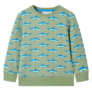 vidaXL Sudadera infantil caqui claro 104